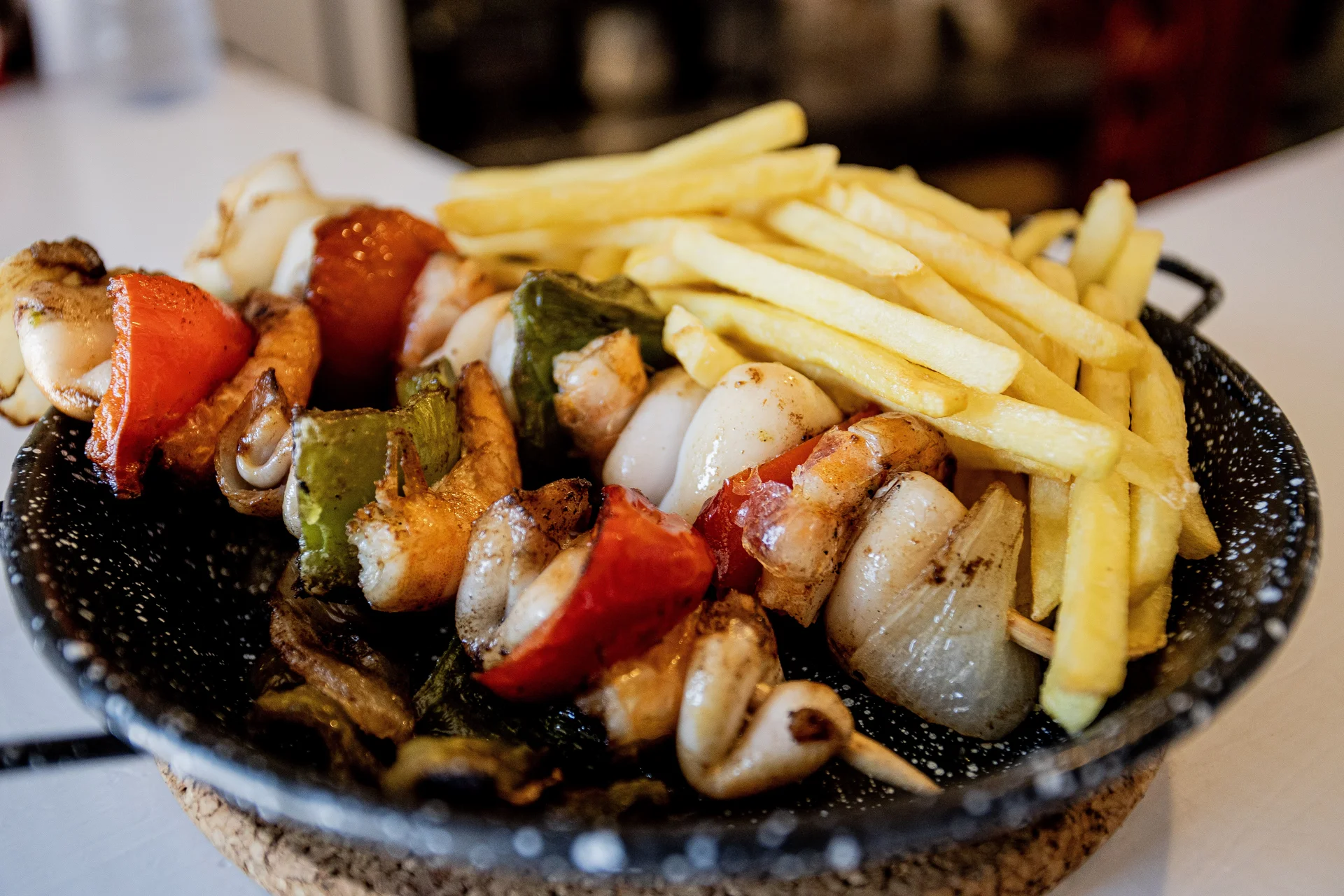 Fotografia gastronómica profissional de prato de restaurante em Portugal