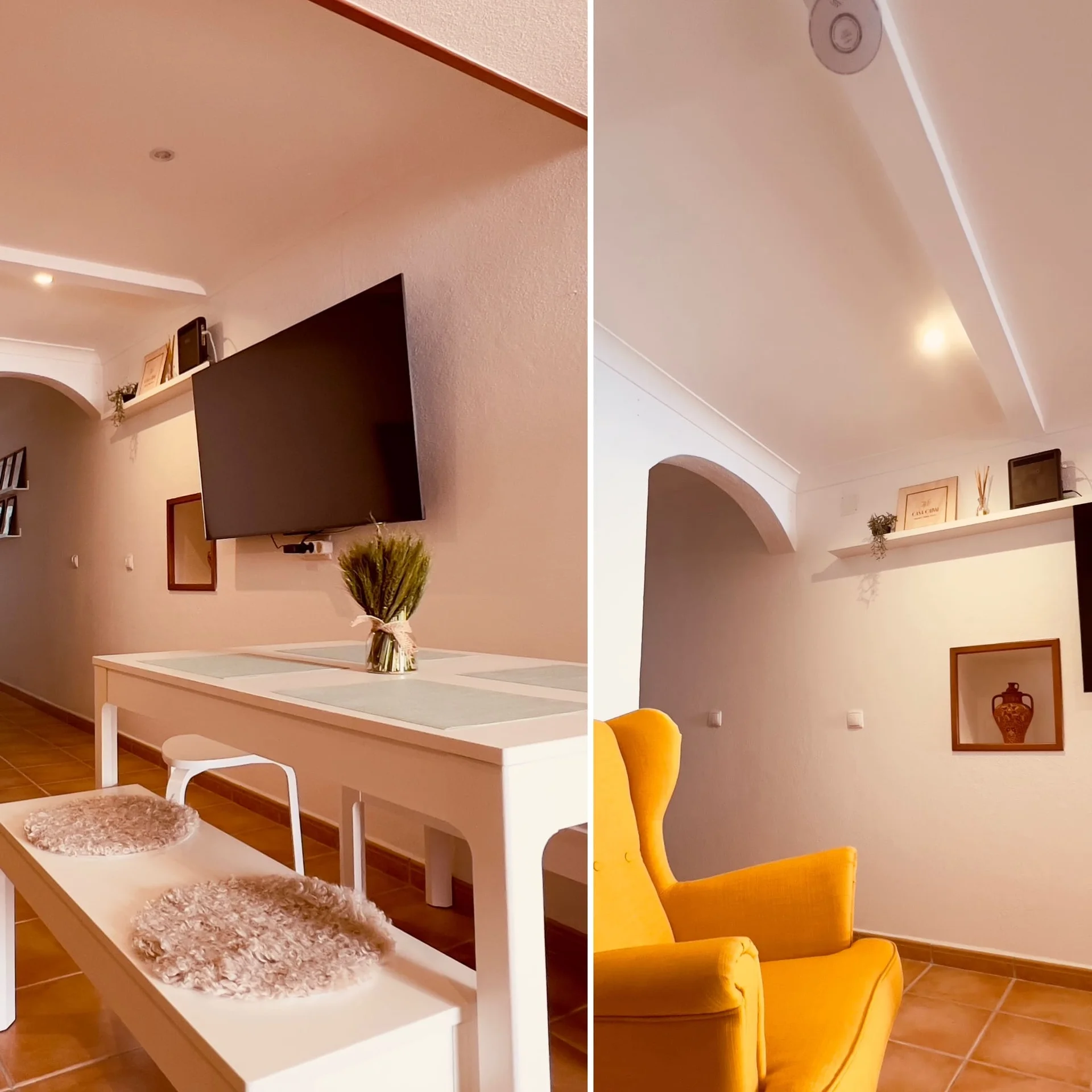 Fotografia imobiliária profissional de casa de férias para Airbnb no Alentejo