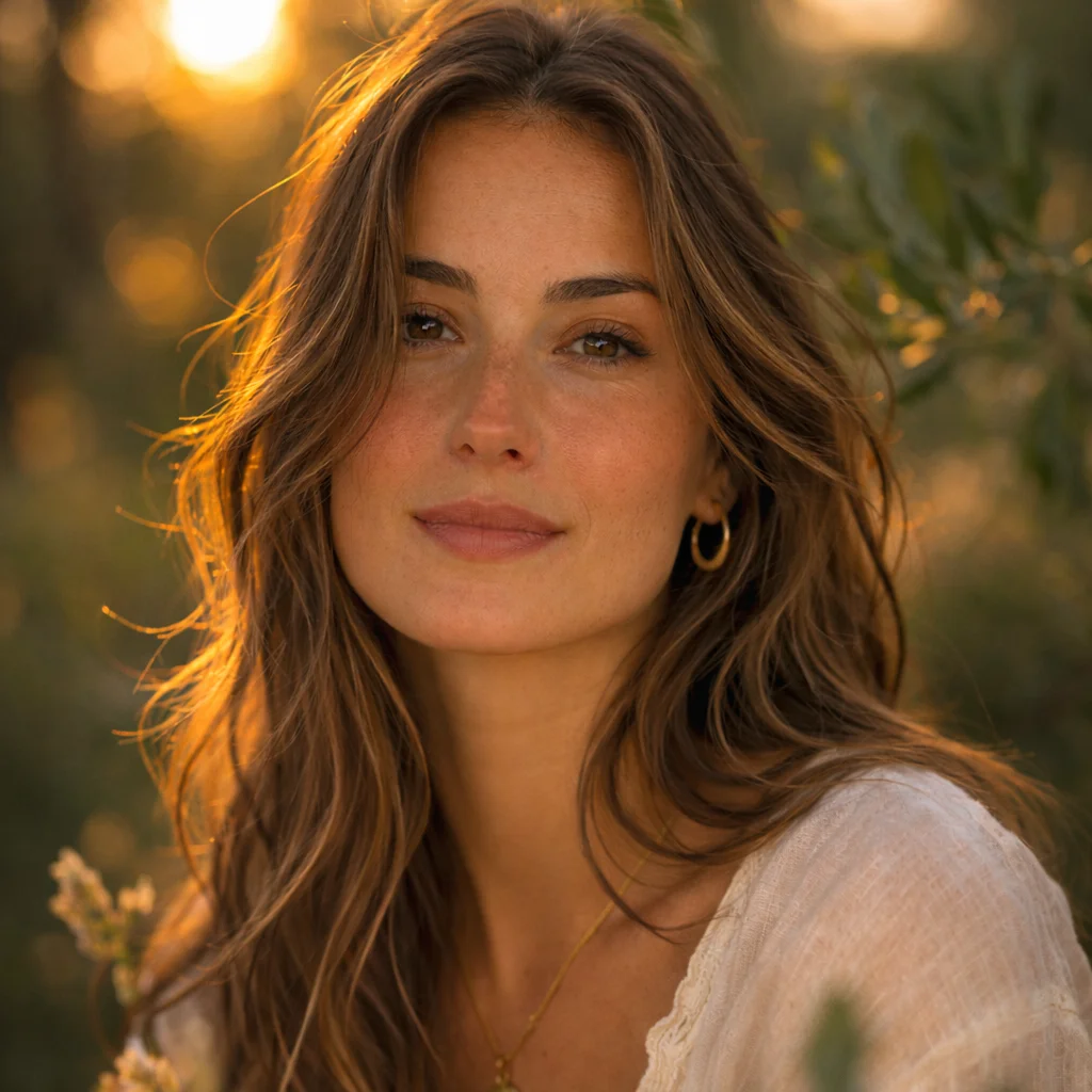 Sessão de retrato fotográfico profissional em ambiente natural no Alentejo Portugal